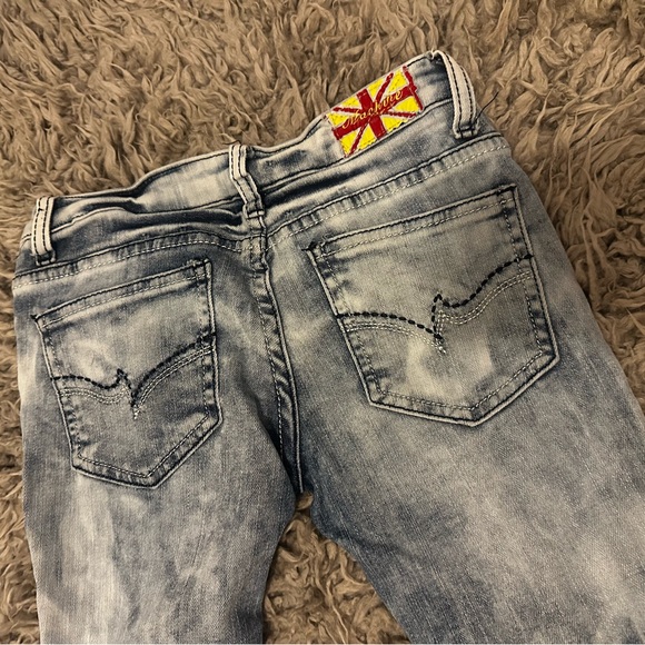 Machine brand ripped jeans size 25 - Picture 3 of 3